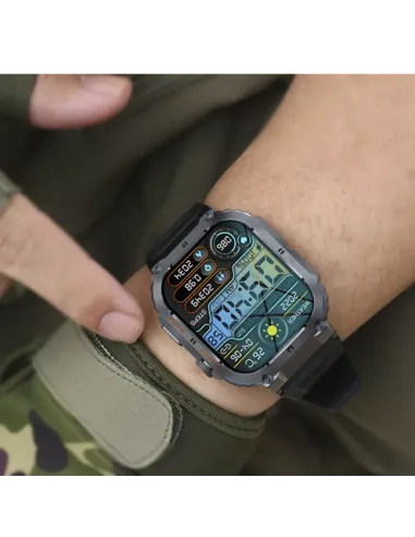 Denver SWC-191B Smartwatch 1.96" IPS Negro