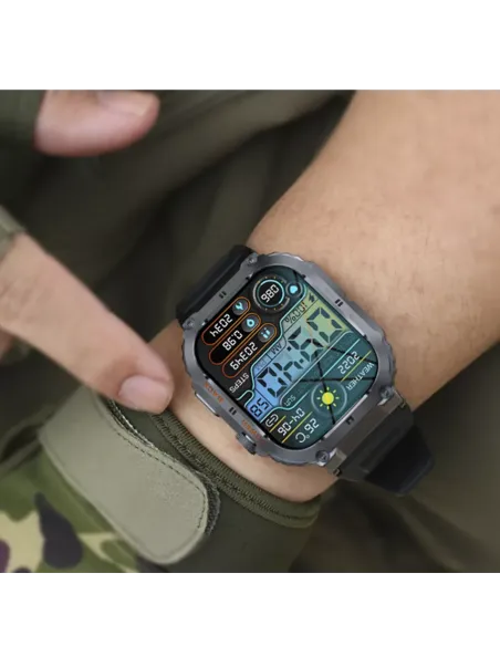 Denver SWC-191B Smartwatch 1.96" IPS Negro