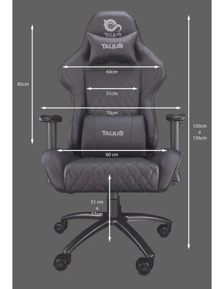 Talius Komodo Silla Gaming Negra
