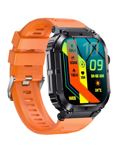 Denver SWC-191B Smartwatch 1.96" IPS Naranja