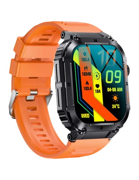 Denver SWC-191B Smartwatch 1.96" IPS Naranja