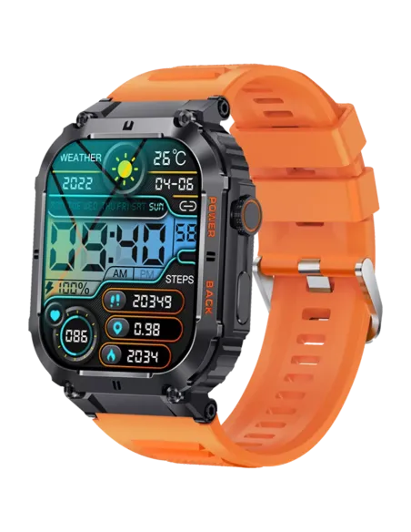 Denver SWC-191B Smartwatch 1.96" IPS Naranja