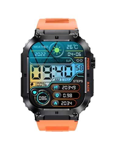 Denver SWC-191B Smartwatch 1.96" IPS Naranja
