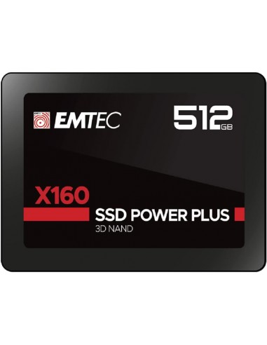 Emtec X160 2.5" SSD 512GB SATA 3 QLC 3D NAND