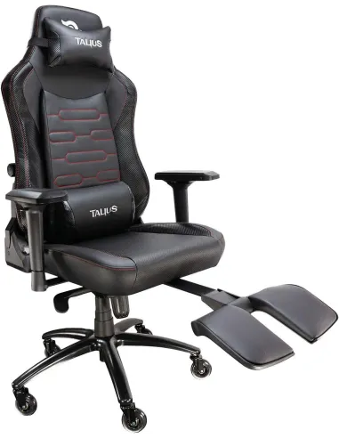 Talius Konda Silla Gaming Carbono Negra/Roja