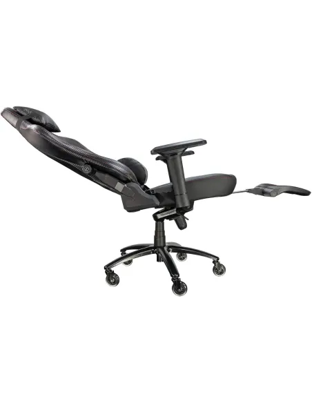 Talius Konda Silla Gaming Carbono Negra/Roja