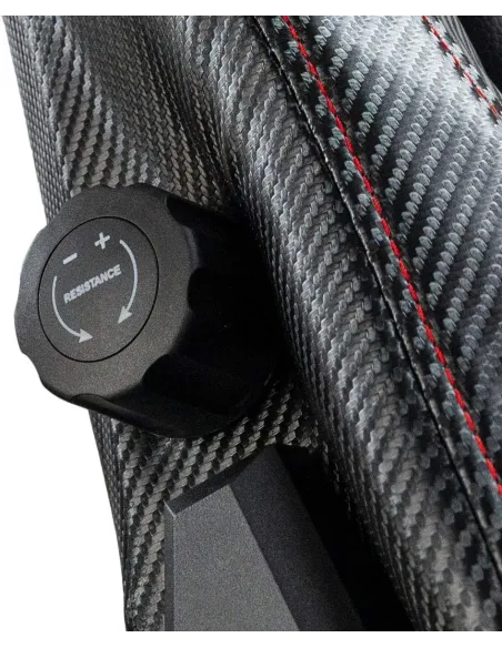 Talius Konda Silla Gaming Carbono Negra/Roja