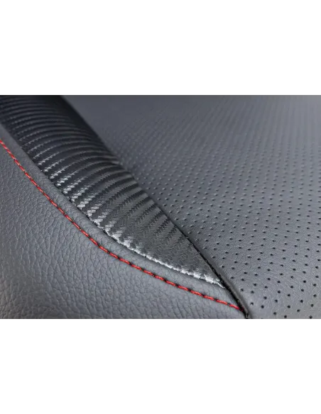 Talius Konda Silla Gaming Carbono Negra/Roja