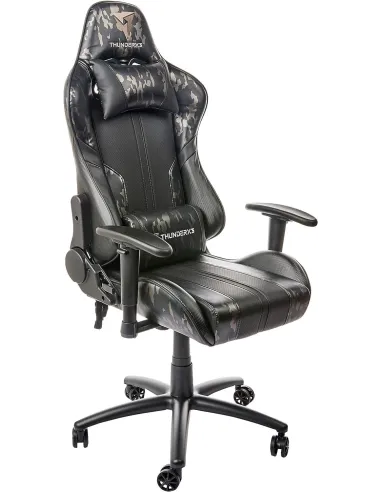 ThunderX3 BC3 Camo Silla Gaming Camuflaje Gris