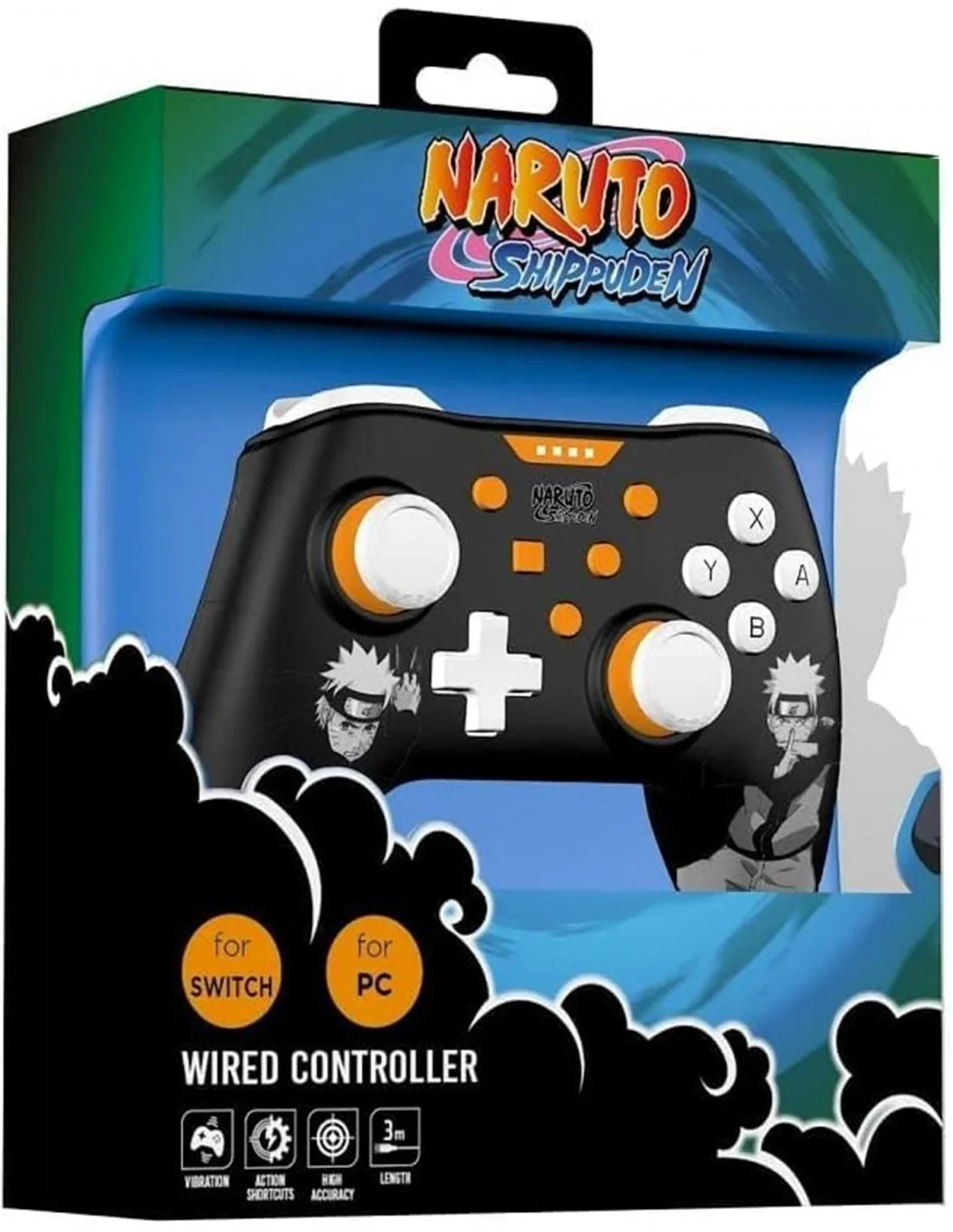 Konix Naruto Shippuden Mando para Nintendo Switch/PS5 3M