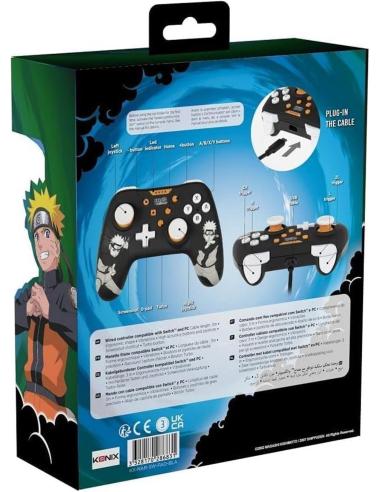 Konix Naruto Shippuden Mando para Nintendo Switch/PS5 3M