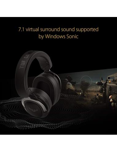 Asus TUF Gaming H3 Auriculares Gaming 7.1 Rojo
