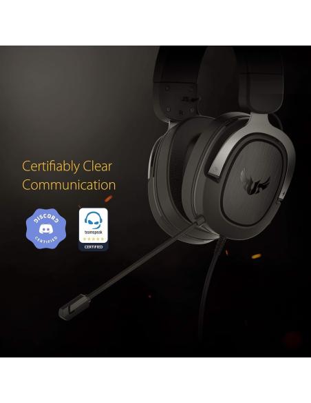 Asus TUF Gaming H3 Auriculares Gaming 7.1 Rojo