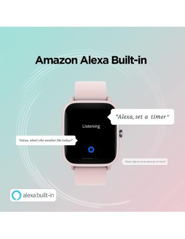 Amazfit Bip U Pro Smartwatch Rosa