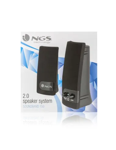 NGS SB150 Altavoces 2.0 4W RMS Negro