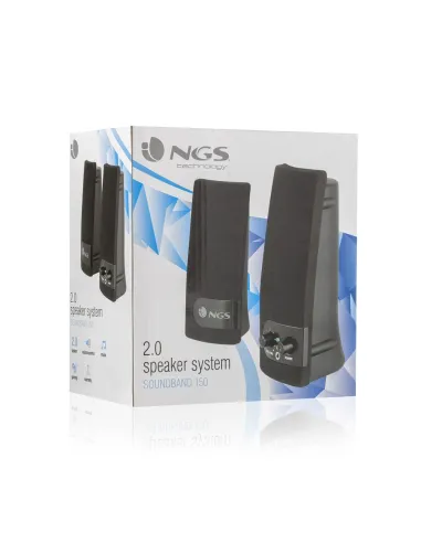 NGS SB150 Altavoces 2.0 4W RMS Negro