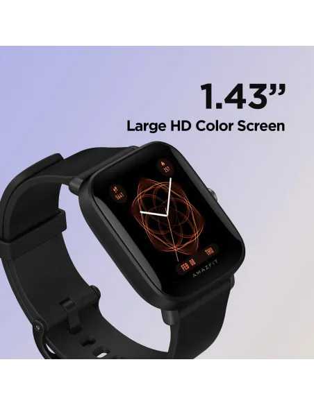 Amazfit W2017OV1N Bip U Smartwatch Negro