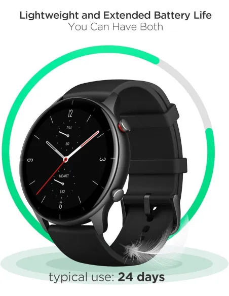 Amazfit GTR 2e Smartwatch Negro
