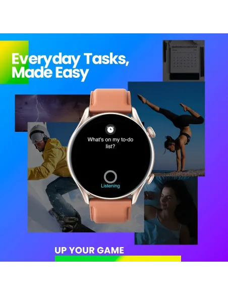 Amazfit GTR 3 Pro Reloj Smartwatch Cuero Marrón