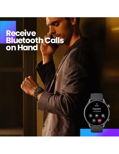 Amazfit GTR 3 Pro Reloj Smartwatch Negro
