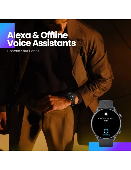 Amazfit GTR 3 Pro Reloj Smartwatch Negro