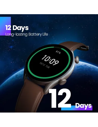 Amazfit W2040OV4N GTR 3 Pro Reloj Smartwatch Negro