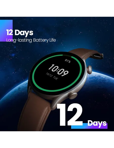 Amazfit W2040OV4N GTR 3 Pro Reloj Smartwatch Negro