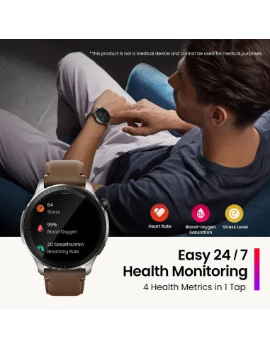 Amazfit GTR 4 Smartwatch Gris