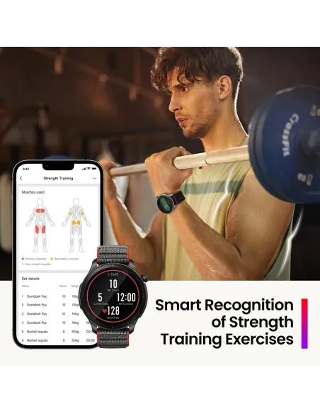 Amazfit GTR 4 Smartwatch Negro