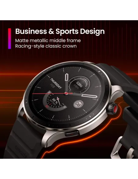 Amazfit GTR 4 Smartwatch Negro