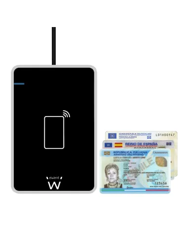 Ewent EW1053 Lector Tarjetas Inteligentes NFC