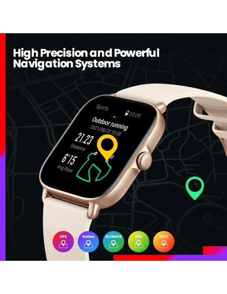 Amazfit GTS 3 Reloj Smartwatch Negro Grafito