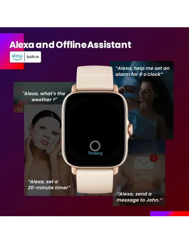 Amazfit GTS 3 Reloj Smartwatch Blanco Marfil