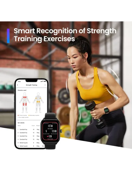 Amazfit GTS 4 Smartwatch Blanco