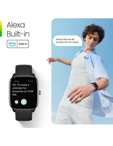 Amazfit GTS 4 Mini Smartwatch Negro