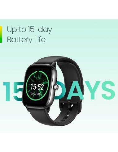 Amazfit GTS 4 Mini Smartwatch Negro