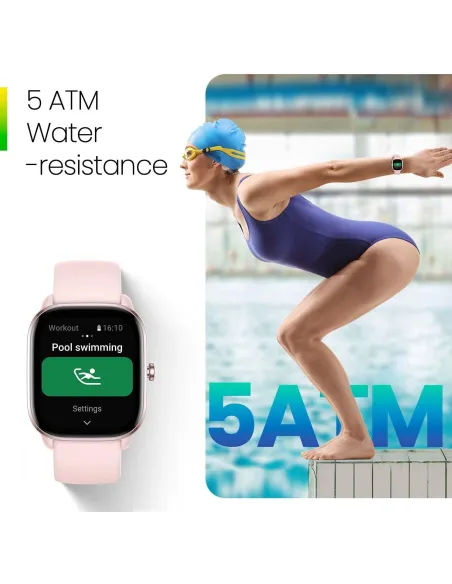 Amazfit GTS 4 Mini Smartwatch Rosa