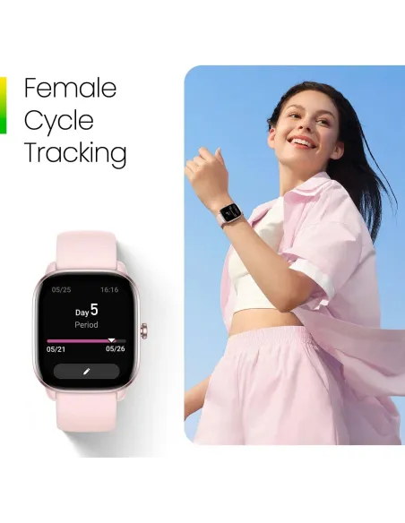Amazfit GTS 4 Mini Smartwatch Rosa