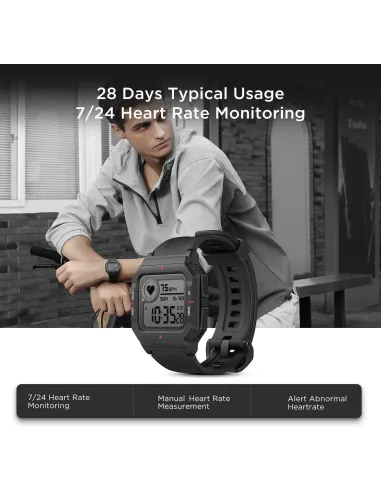 Amazfit W2001OV1N Neo Smartwatch Negro