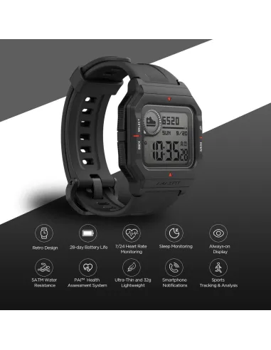 Amazfit Neo Smartwatch Negro