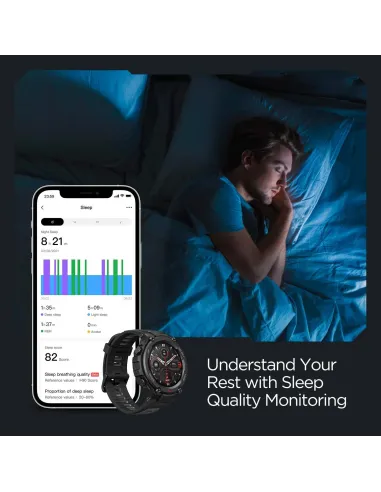 Amazfit T-Rex Pro Reloj Smartwatch Azul Acero