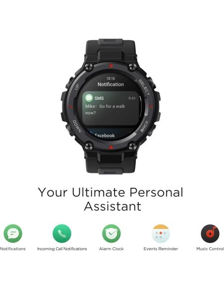 Amazfit T-Rex Pro Reloj Smartwatch Gris Desierto