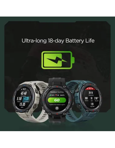 Amazfit T-Rex Pro Reloj Smartwatch Negro