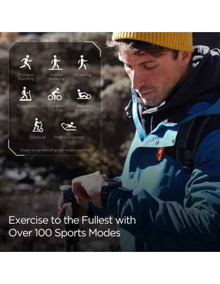 Amazfit T-Rex Pro Reloj Smartwatch Negro