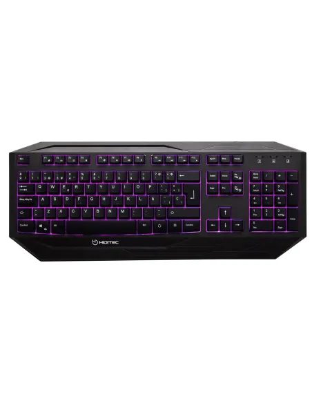 Hiditec PAC010010 GK200 Teclado Gaming Retroiluminado + Raton Esus