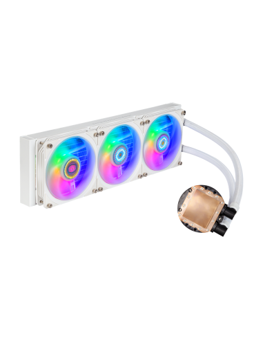 Cooler Master MasterLiquid PL360 Flux White Edition Kit de Refrigeración Liquida Blanco