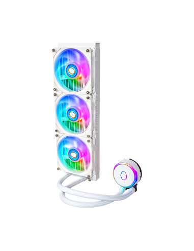 Cooler Master MasterLiquid PL360 Flux Kit de Refrigeración Liquida Blanco