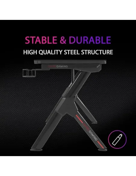Mars Gaming MGDXL Mesa Gaming Ergonómica Negra