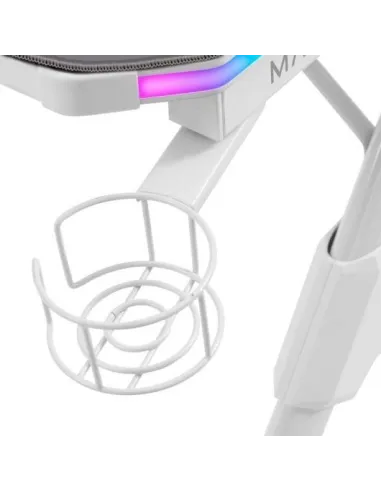 Mars Gaming MGDXLRGBW Mesa Gaming Ergonómica Blanca