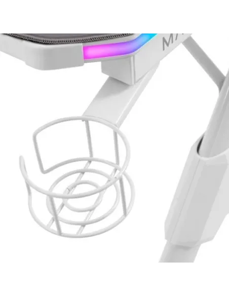 Mars Gaming MGDXLRGBW Mesa Gaming Ergonómica Blanca